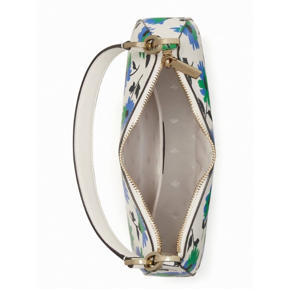 New Kate Spade Kristi Park Posies Crossbody Cream Multi - Picture 3 of 4